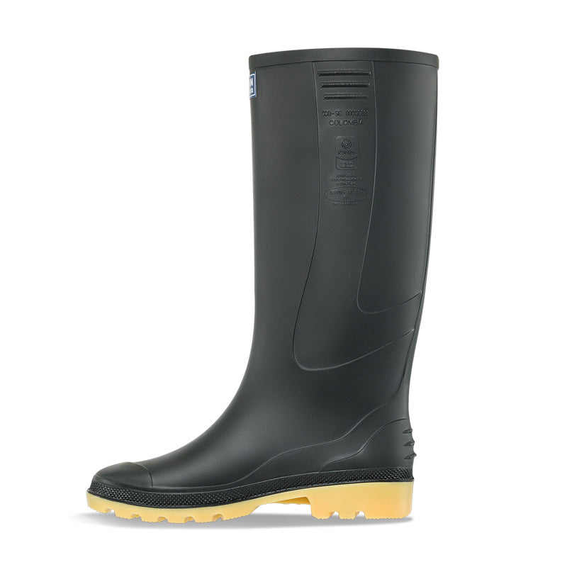 Croydon La Titan Tall PVC Work Boots Black Waterproof Agriculture Farming