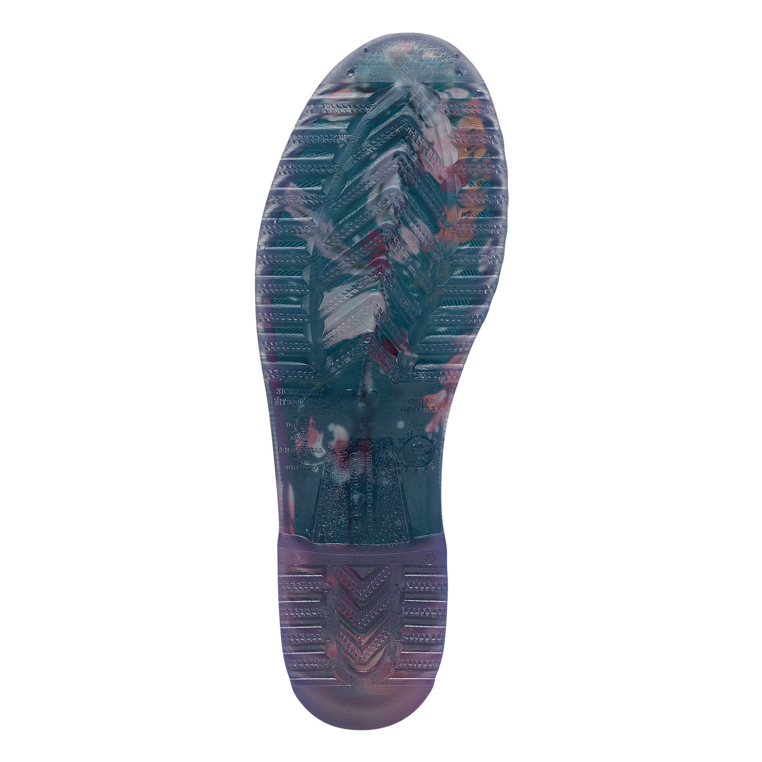 Croydon Tiffany Colors Women Rain Boots Floral Print Waterproof