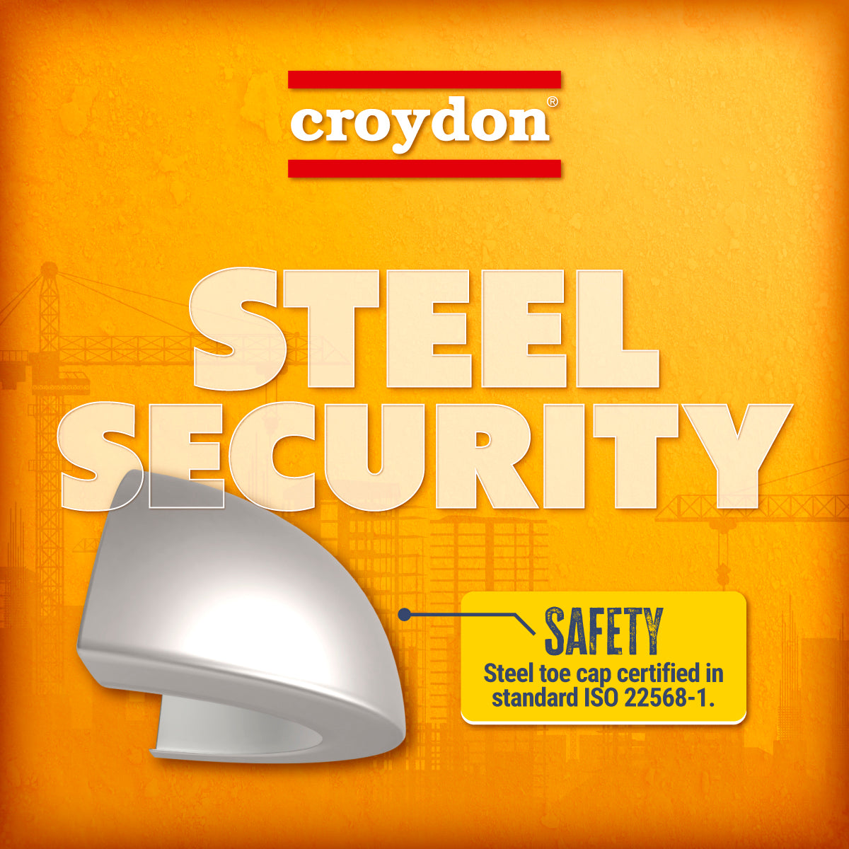 Croydon Safety Waterproof Confort. *Steel toe cap*